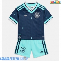 Camisa de time de futebol Alemanha Replicas 2º Equipamento Infantil Mundo 2026 Manga Curta (+ Calças curtas)